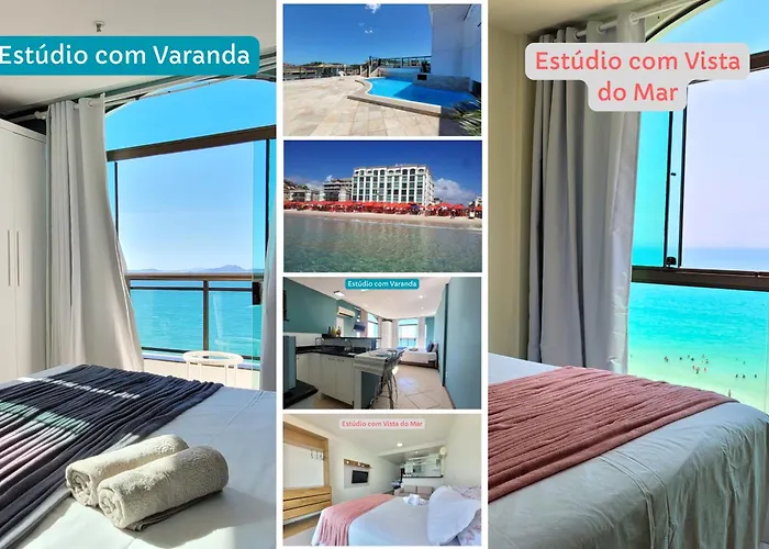 Lofts à Beira-Mar com Vista Deslumbrante! Apartamento Arraial do Cabo
